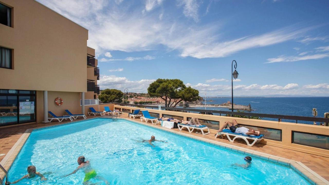Vue Imprenable - Piscine - Parking Prive - Terrasse - Collioure Apartment Exterior foto